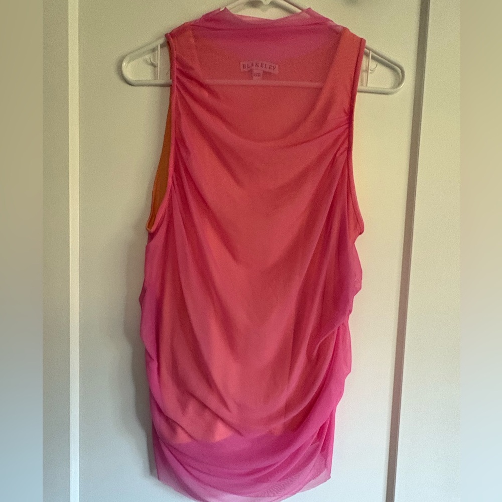 Pink Sleeveless Women's Top size L/XL